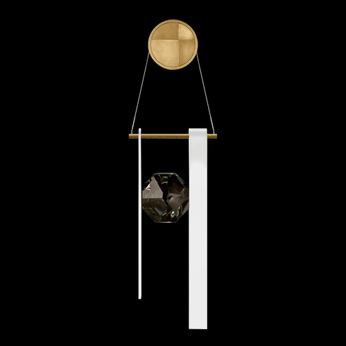 Aria LED Wall Sconce in White/Gold Accents (48|100009-2)
