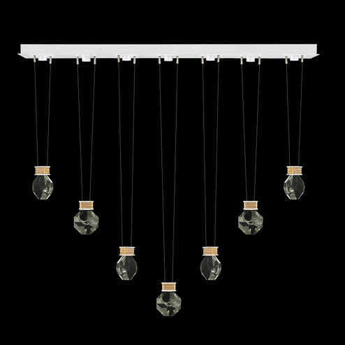 Aria LED Linear Pendant in White (48|100007-2-4444444) Aria LED Linear Pendant in White (48|100007-2-4444444)