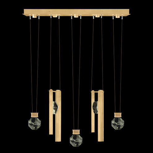 Aria LED Linear Pendant in Brushed Gold (48|100006-5-33444)