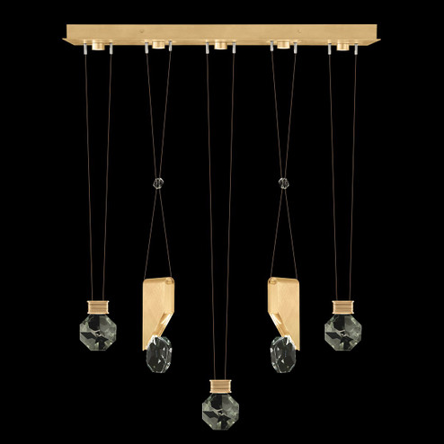 Aria LED Linear Pendant in Brushed Gold (48|100006-5-11444)
