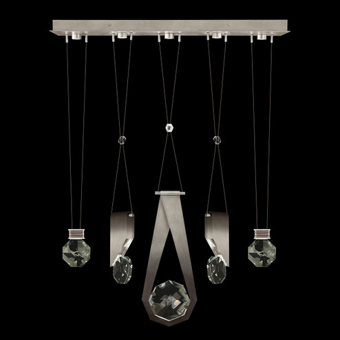 Aria LED Linear Pendant in Soft Ombre Silver (48|100006-4-11244)