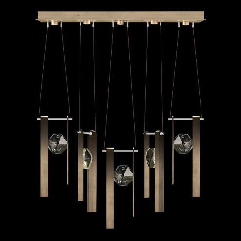 Aria LED Linear Pendant in Soft Ombre Bronze (48|100006-3-33333)