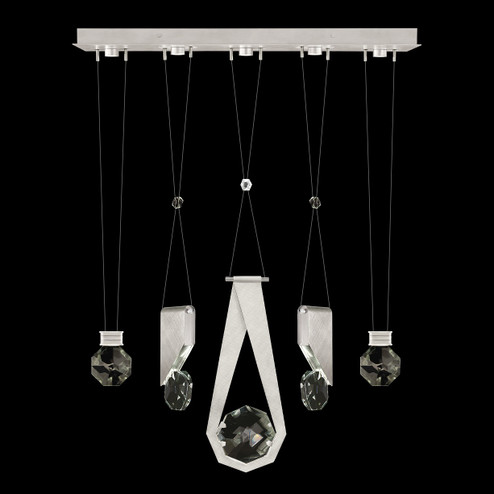 Aria LED Linear Pendant in Brushed Silver (48|100006-1-11244)