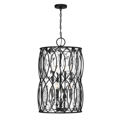 Snowden Eight Light Pendant in Matte Black (51|7-2004-8-89)