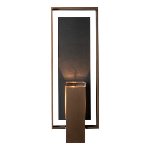 Shadow Box Shadow Box Large w/Slate Outdoor Sconce in Oil Rubbed Bronze (39|302604-SKT-14-SL-ZM0546)
