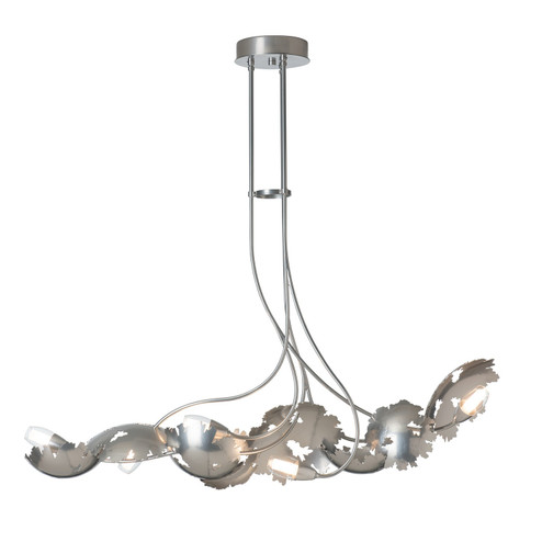 Pangea Pangea 6-Light Linear Pendant in Vintage Platinum (39|131097-SKT-MULT-82-YE0352)