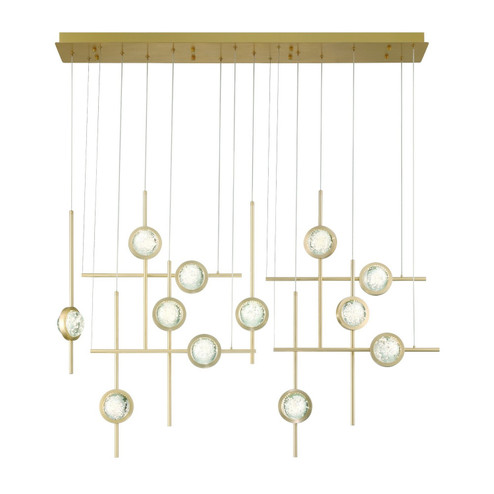 Barletta LED Chandelier in Anodized Gold (40|47256-019)