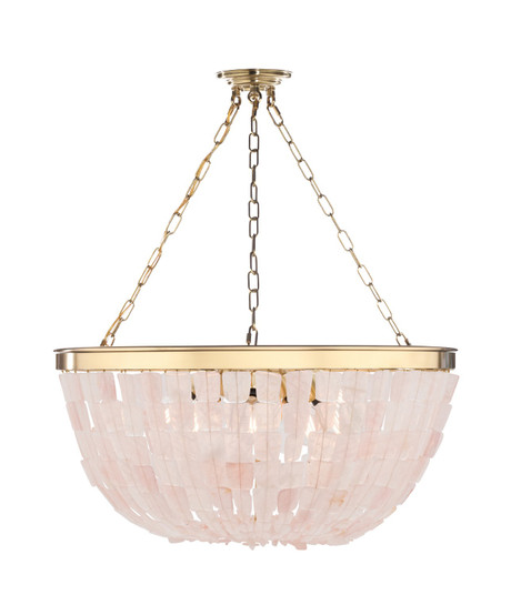 Flotsam Eight Light Pendant in Brass (29|N9633)