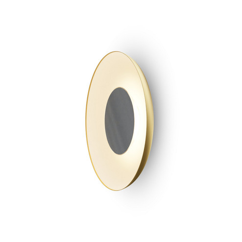 Ramen LED Wall Sconce in Gold w/ Matte White (240|RMW-12-SW-BNI-HW+24BD-GMW)