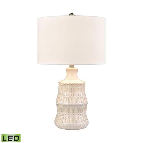 Dorin LED Table Lamp in White Glazed (45|S0019-11075-LED)