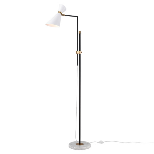 Taran One Light Floor Lamp in Matte White (45|H0019-11112)