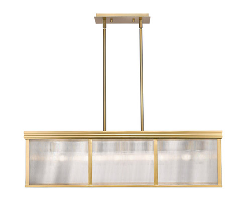 Carnaby Ten Light Pendant in Modern Gold (224|7504-42L-MGLD)