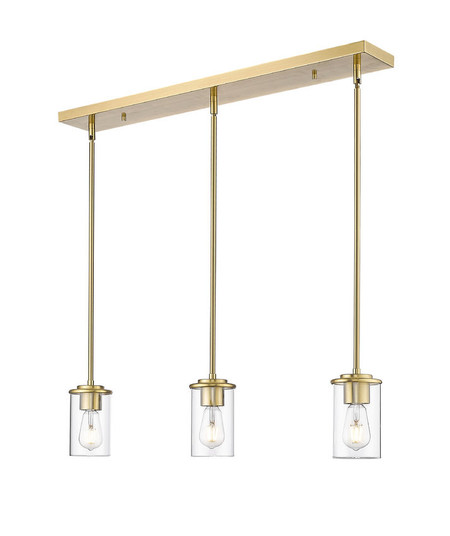 Thayer Three Light Pendant in Luxe Gold (224|742MP-3LG)