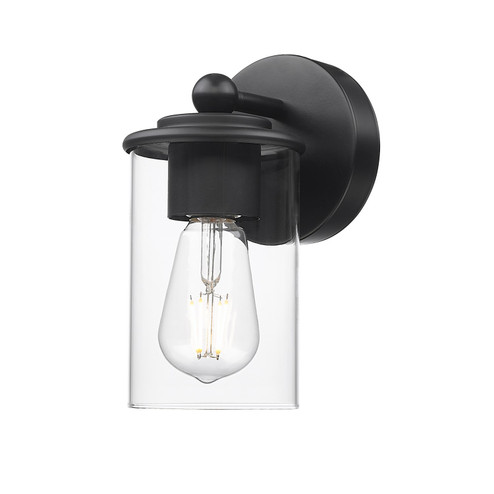 Thayer One Light Wall Sconce in Matte Black (224|742-1S-MB)