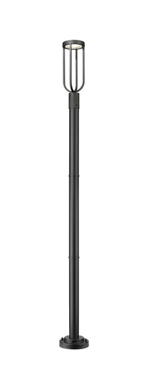 Leland LED Outdoor Post Moun Fixture in Sand Black (224|5005PHM-5012P-BK-LED)