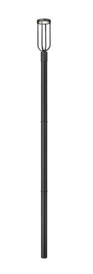 Leland LED Outdoor Post Moun Fixture in Sand Black (224|5005PHM-5009P96-BK-L)