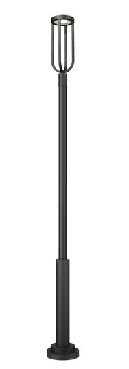Leland LED Outdoor Post Moun Fixture in Sand Black (224|5005PHB-5010P-BK-LED)