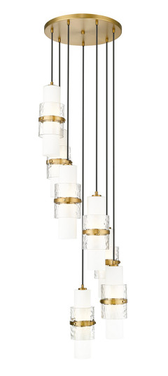 Cayden Seven Light Chandelier in Modern Gold (224|1946P-7R-MGLD)