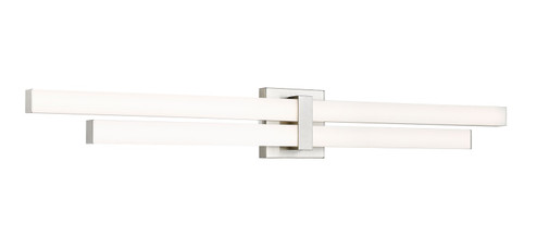 Zane LED Vanity in Brushed Nickel (224|1008-40W-BN-LED)