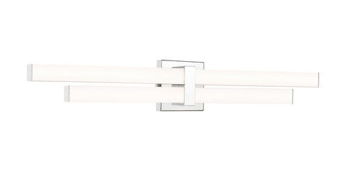 Zane LED Vanity in Chrome (224|1008-32W-CH-LED)