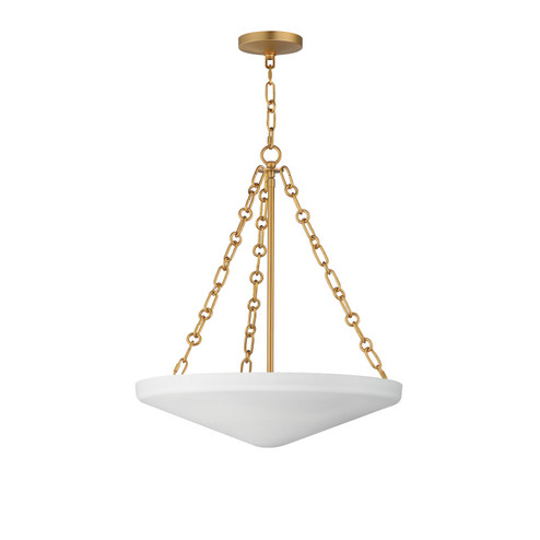 Artemis Four Light Pendant in Natural Aged Brass (16|22454WTNAB)