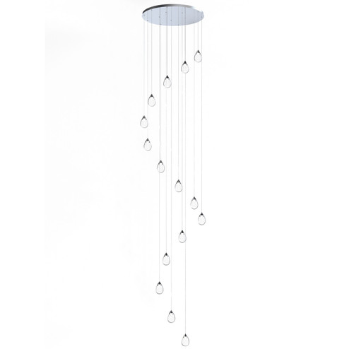 Dewdrop LED Pendant in Polished Chrome (86|E21569-18PC)