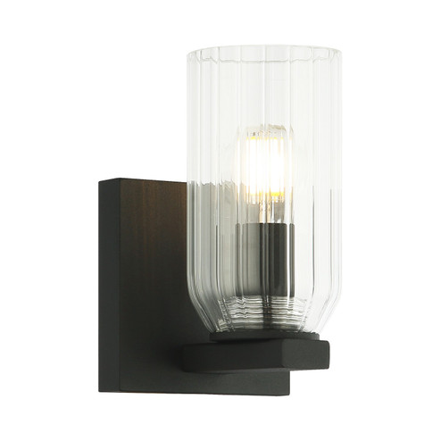 WESTLOCK One Light Wall Sconce in Matte Black (423|W34001MB)