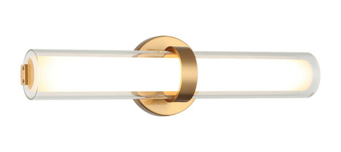 SATCHIE LED Wall Sconce in Aged Gold Brass (423|S03518AG)