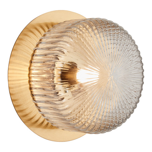 KNOBBEL LED Wall Sconce in Aged Gold Brass (423|S01301AGCL)
