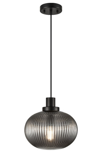 CHARISMO One Light Pendant in Black (423|C61003BKSM)
