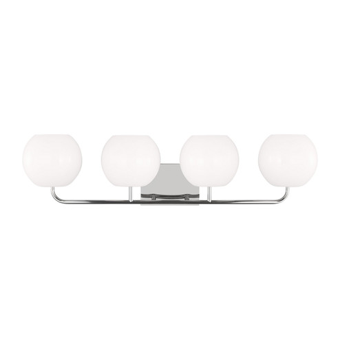 Rory Four Light Vanity in Chrome (1|GLV1014CH)