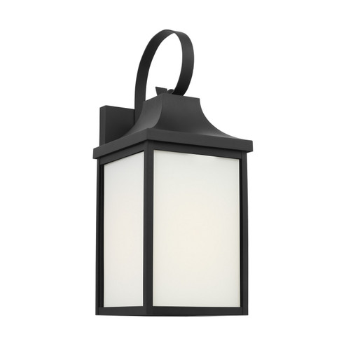 Say brook One Light Outdoor Lantern in Textured Black (1|GLO1021TXB)