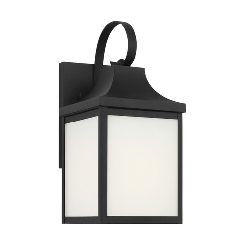 Say brook One Light Outdoor Lantern in Textured Black (1|GLO1011TXB)