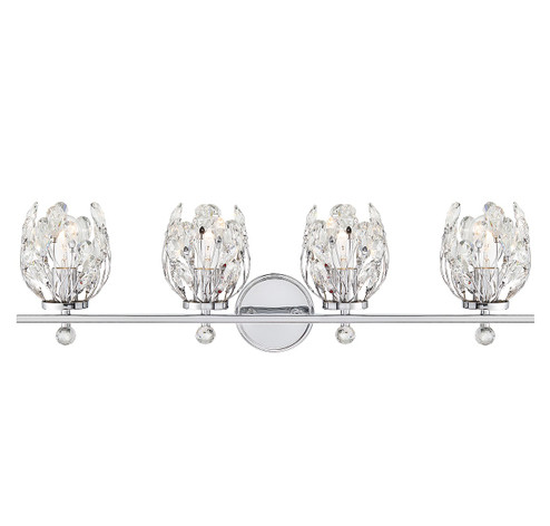 Moreno Four Light Bathroom Vanity in Chrome (51|8-6601-4-11)