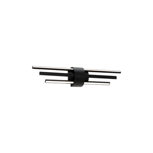 Melody LED Bath in Black (34|WS-15422-BK)