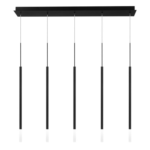 Viggo LED Chandelier in Black (34|PD-69405L1-BK)