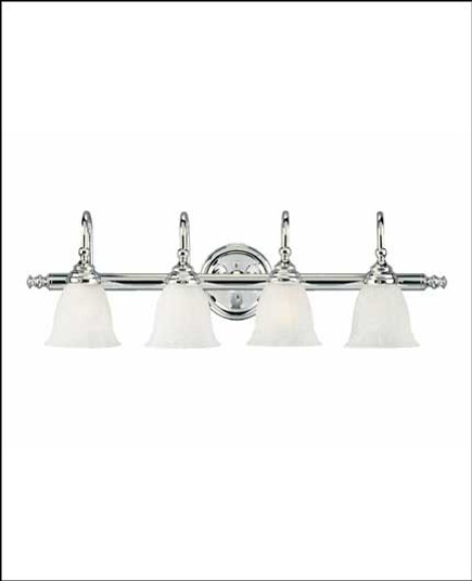Brunswick Four Light Bath Bar in Chrome (51|8-1062-4-CH) Brunswick Four Light Bath Bar in Chrome (51|8-1062-4-CH)