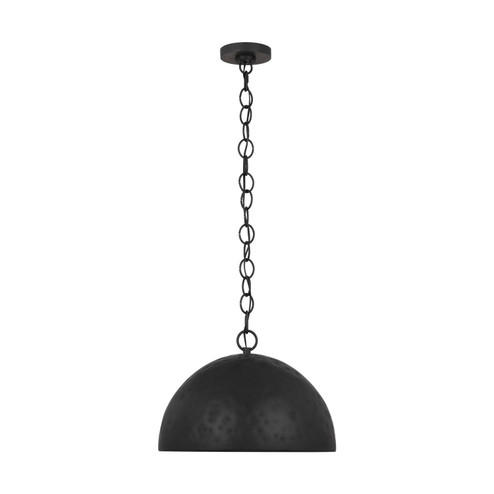 Whare One Light Pendant in Aged Iron (454|EP1251AI)