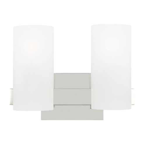 Rhode Two Light Vanity in Chrome (454|DJV1102CH)