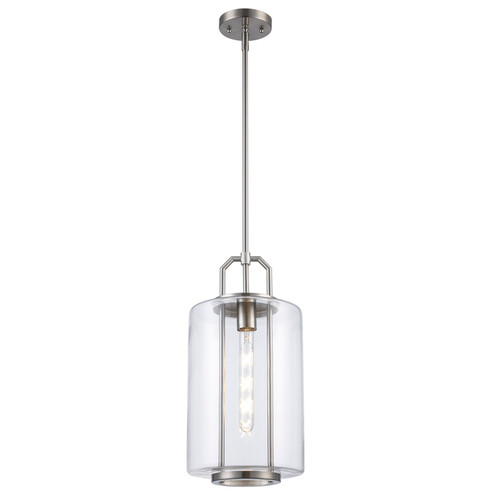 One Light Pendant in Brushed Nickel (110|PND-2234 BN)