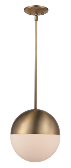 One Light Pendant in Satin Gold (110|PND-2073 SG)