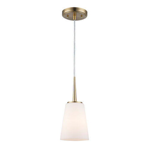 One Light Pendant in Antique Gold (110|71890 AG)