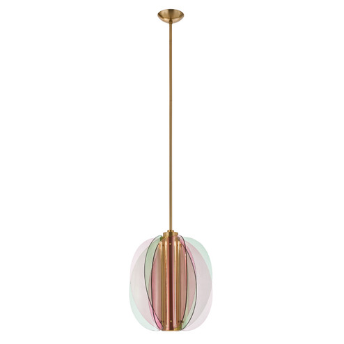 Tulipa LED Pendant in Winter Brass (33|521055WB)