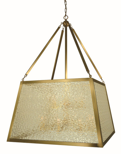 Avery 12 Light Foyer Chandelier in Brushed Brass (8|5890 BR)