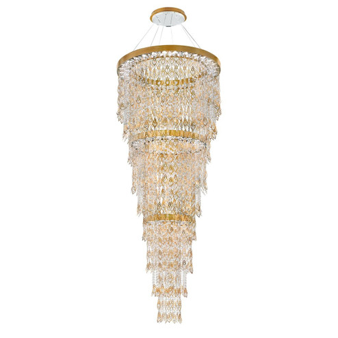 Pavona LED Pendant in Antique Silver (53|S9192-48R)