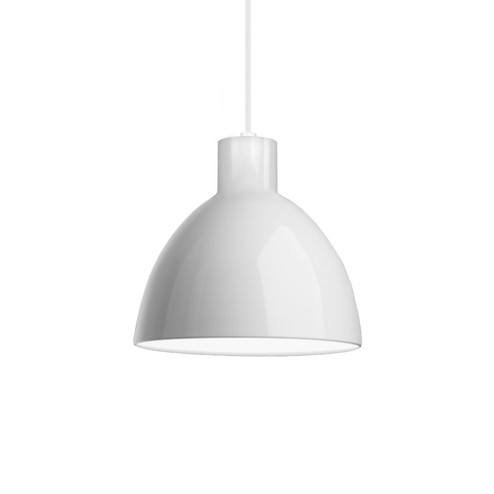 Chroma LED Pendant in Glossy White (347|PD1709-WG)
