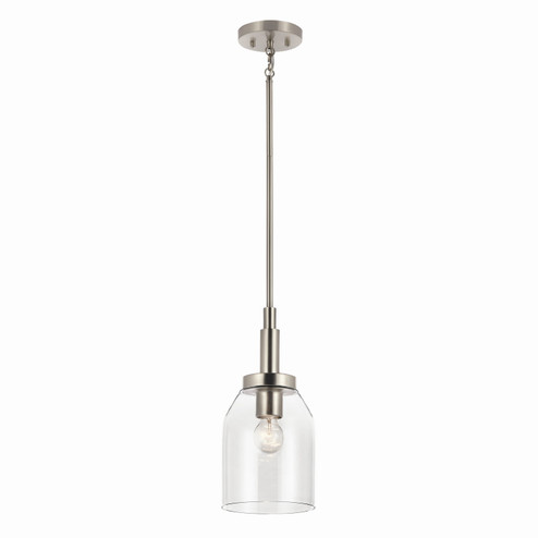 Madden One Light Mini Pendant in Brushed Nickel (12|52725NI)