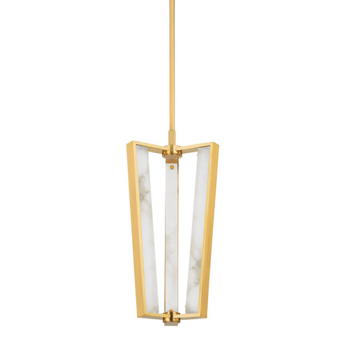 Edgemere LED Pendant in Aged Brass (70|4053-AGB)