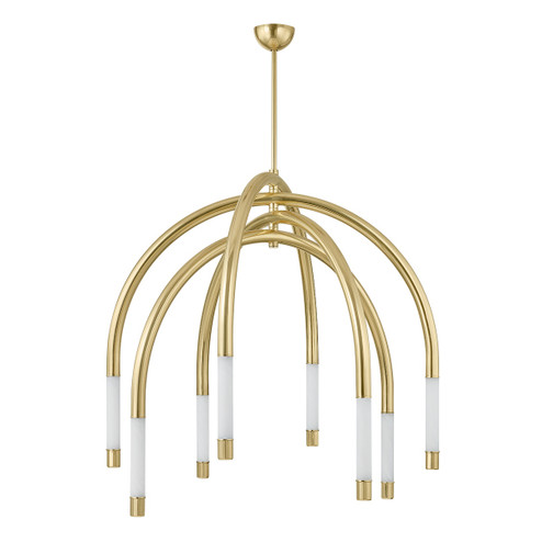 Zeme LED Chandelier in Vintage Polished Brass (68|471-48-VPB)