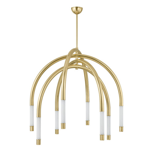 Zeme LED Chandelier in Vintage Polished Brass (68|471-48-VPB)